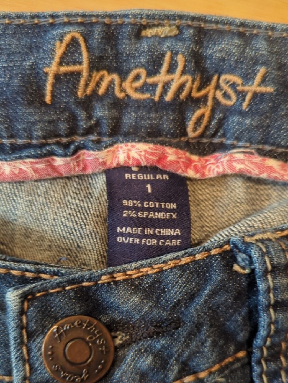 Amethyst Jeans Women's Dark Blue Skinny Jeans - Picture 3 of 8